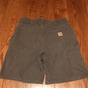 Men’s carhartt shorts denim material